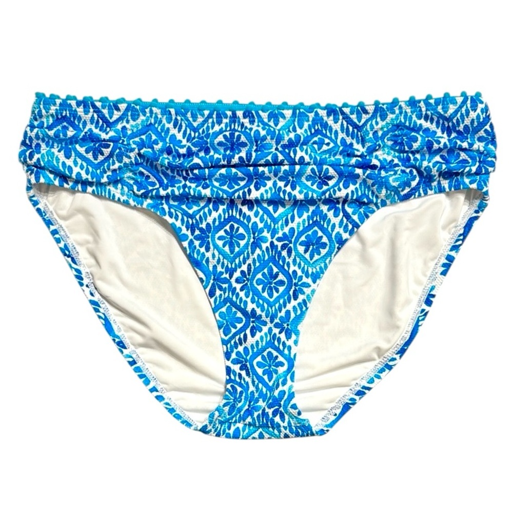 Tommy Bahama Island Cays Shell High-Waist Bikini Bottoms - Picture 5 of 13